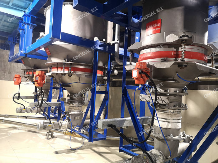 白炭黑氣力輸送系統