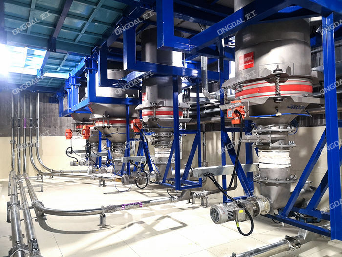 分散染料氣力輸送系統(tǒng)