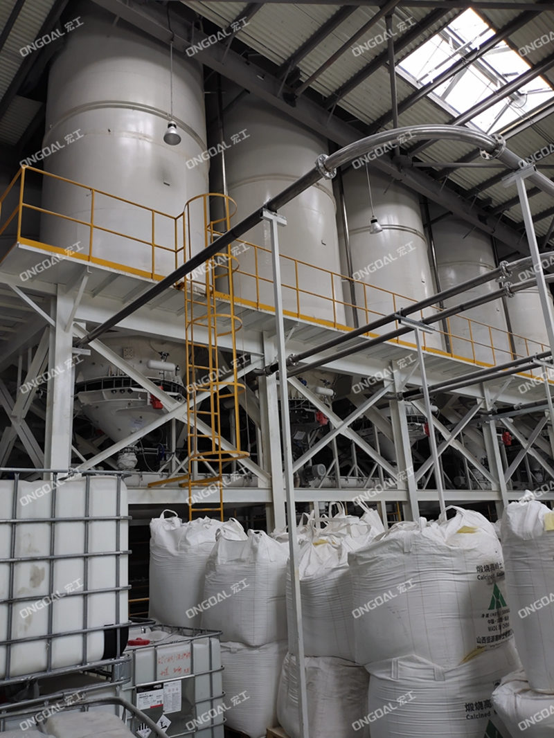 國(guó)內(nèi)某TOP涂料企業(yè)鈣基粉體智能輸送系統(tǒng)案例