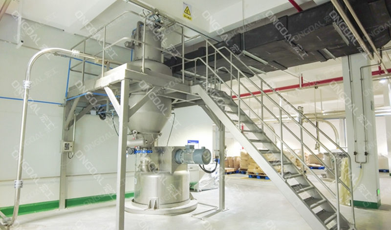 健康食品原料智能投料系統(tǒng)項(xiàng)目案例 